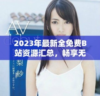 2023年最新全免费B站资源汇总，畅享无限精彩内容