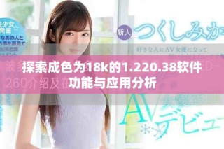 探索成色为18k的1.220.38软件功能与应用分析