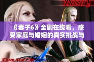 《妻子6》全剧在线看，感受家庭与婚姻的真实挑战与温情
