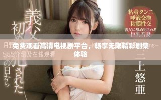 免费观看高清电视剧平台，畅享无限精彩剧集体验