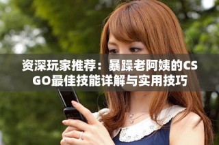 资深玩家推荐：暴躁老阿姨的CSGO最佳技能详解与实用技巧