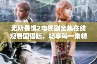 无所畏惧2电视剧全集在线观看国语版，畅享每一集精彩故事