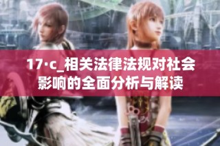 17·c_相关法律法规对社会影响的全面分析与解读