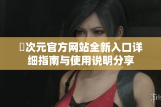囧次元官方网站全新入口详细指南与使用说明分享