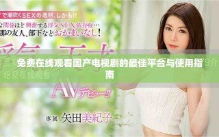 免费在线观看国产电视剧的最佳平台与使用指南