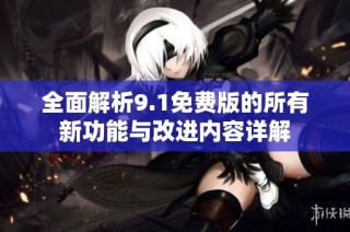 全面解析9.1免费版的所有新功能与改进内容详解