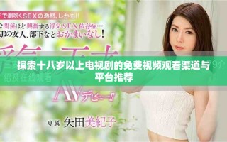探索十八岁以上电视剧的免费视频观看渠道与平台推荐