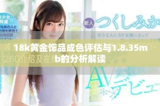 18k黄金饰品成色评估与1.8.35mb的分析解读