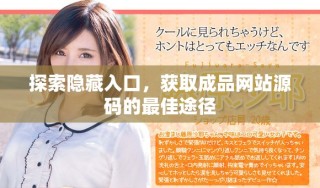探索隐藏入口，获取成品网站源码的最佳途径