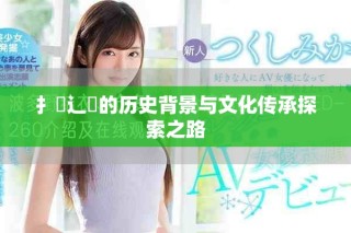 扌喿辶畐的历史背景与文化传承探索之路
