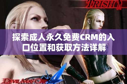 探索成人永久免费CRM的入口位置和获取方法详解