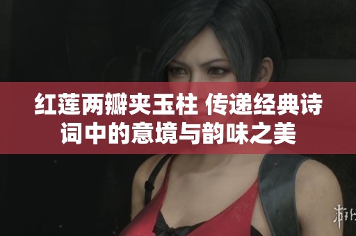 红莲两瓣夹玉柱 传递经典诗词中的意境与韵味之美
