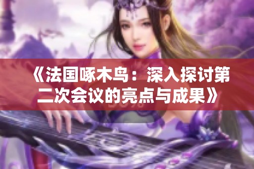 《法国啄木鸟：深入探讨第二次会议的亮点与成果》