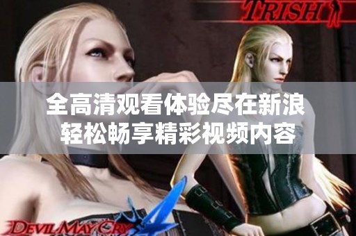 全高清观看体验尽在新浪 轻松畅享精彩视频内容