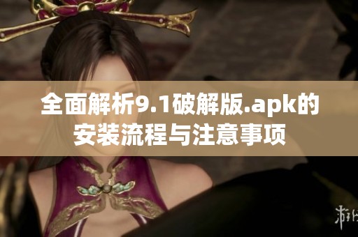 全面解析9.1破解版.apk的安装流程与注意事项
