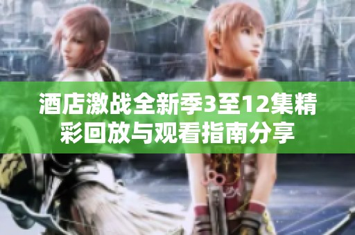 酒店激战全新季3至12集精彩回放与观看指南分享