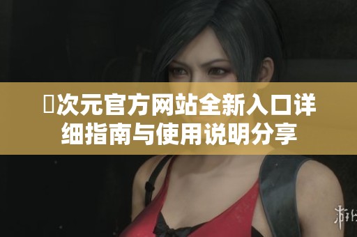囧次元官方网站全新入口详细指南与使用说明分享