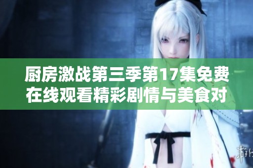 厨房激战第三季第17集免费在线观看精彩剧情与美食对决解析