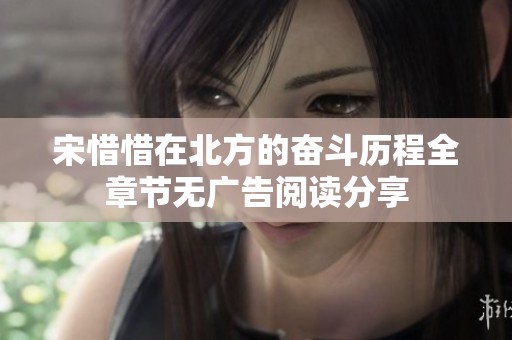 宋惜惜在北方的奋斗历程全章节无广告阅读分享
