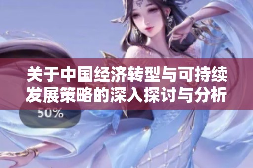 关于中国经济转型与可持续发展策略的深入探讨与分析