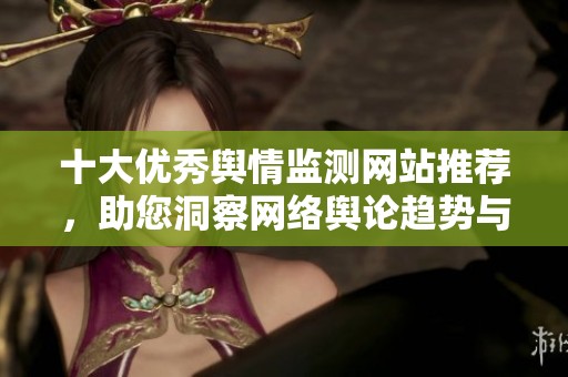 十大优秀舆情监测网站推荐，助您洞察网络舆论趋势与热点