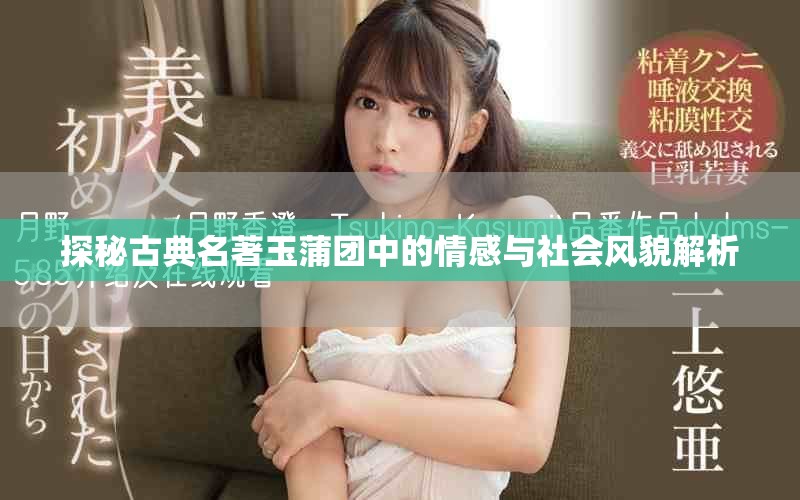 探秘古典名著玉蒲团中的情感与社会风貌解析