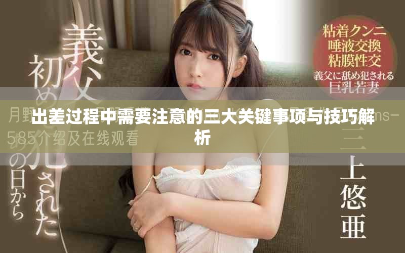 出差过程中需要注意的三大关键事项与技巧解析
