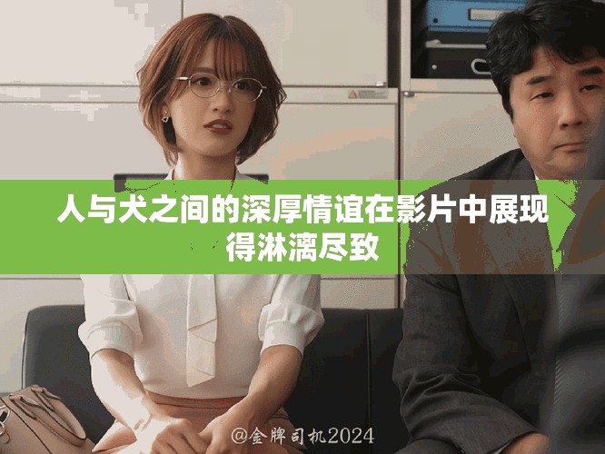 人与犬之间的深厚情谊在影片中展现得淋漓尽致