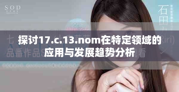 探讨17.c.13.nom在特定领域的应用与发展趋势分析