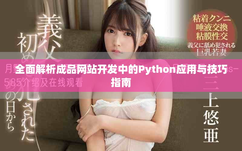 全面解析成品网站开发中的Python应用与技巧指南