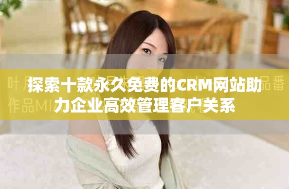 探索十款永久免费的CRM网站助力企业高效管理客户关系
